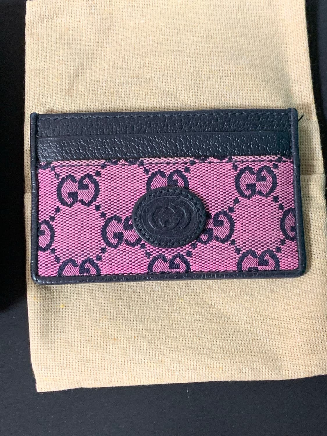 구찌 GG 캔버스 멀티컬러 카드케이스 상품이미지2