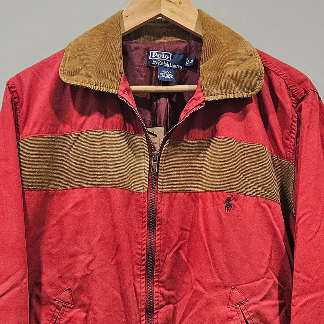 90s POLO RL / 폴로 랄프로렌 USA 바라쿠타 자켓 (여성 XL 상품이미지2