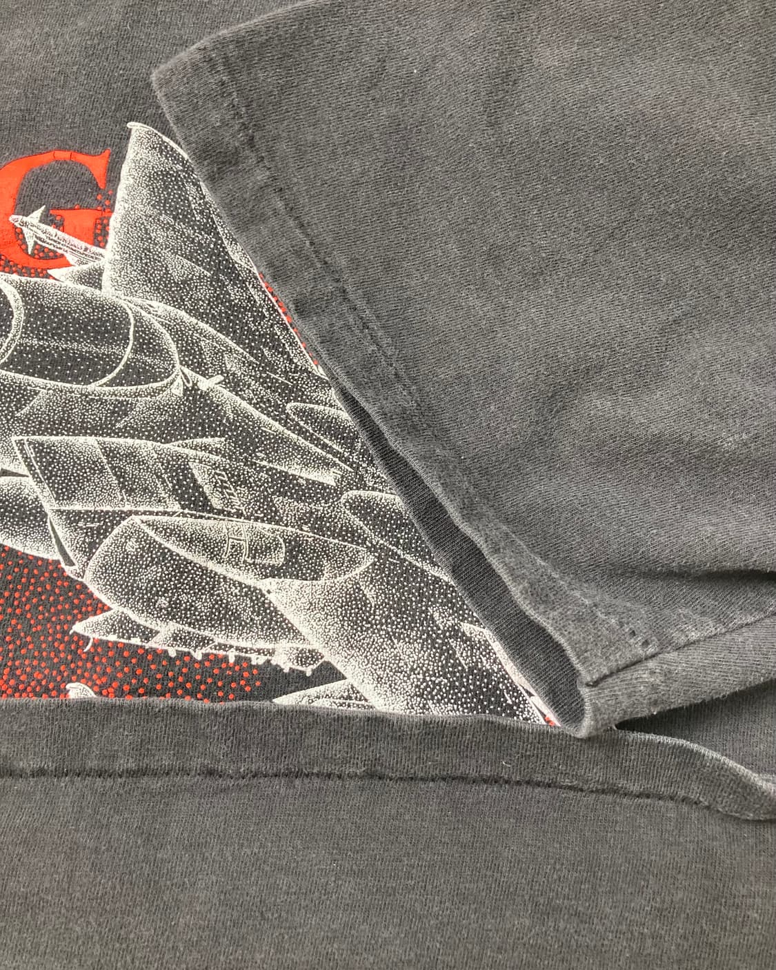 90s Single Stitched Tee (black) 상품이미지9