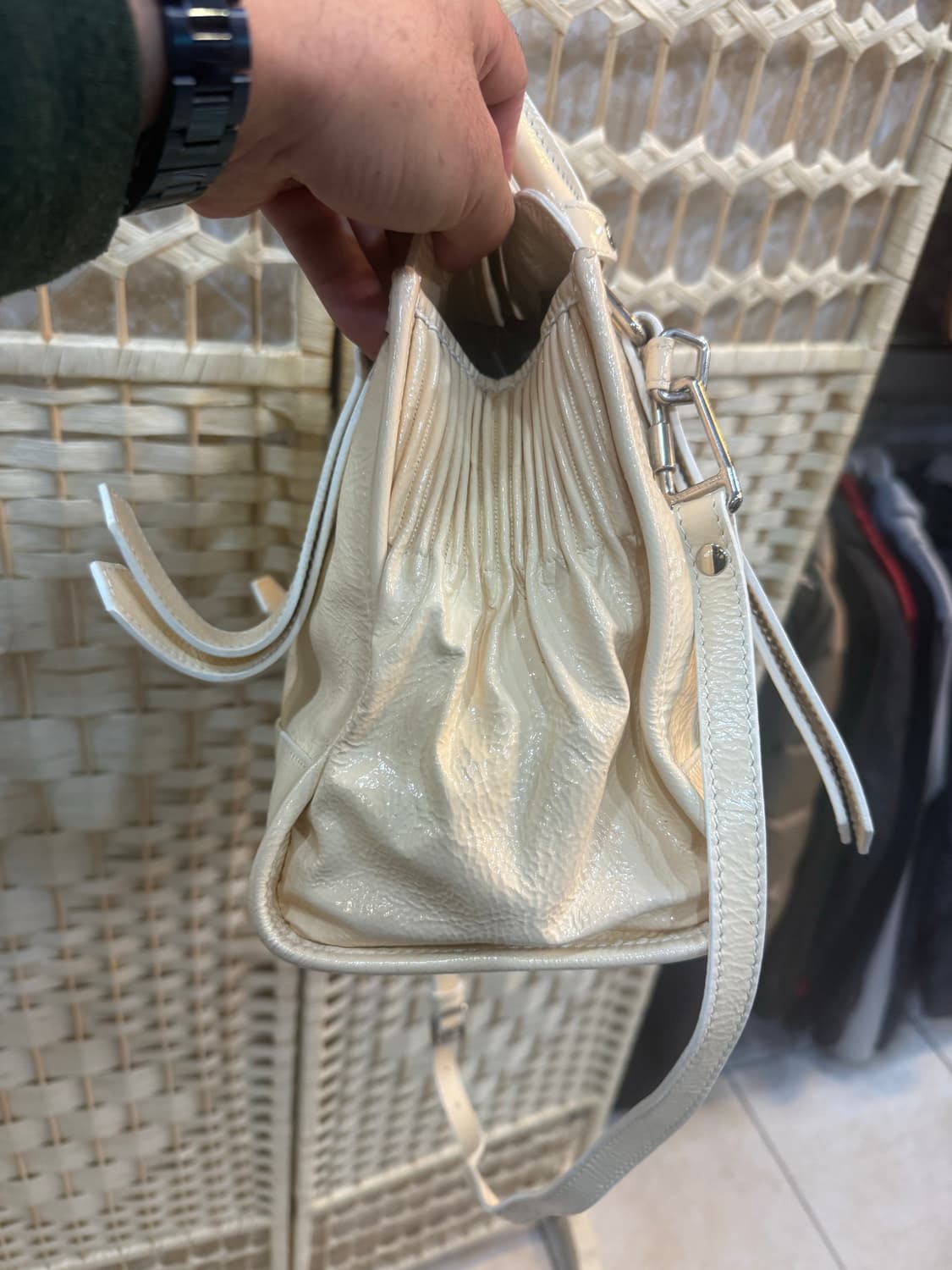 정품 버버리 2way백 팝니다 상품이미지5