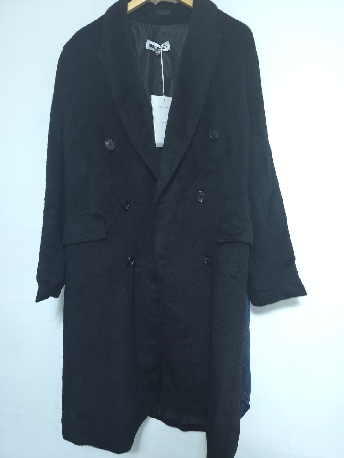 새제품)아워레가시 OUR LEGACY 웨일코트 말헤어 혼방  46 상품이미지6