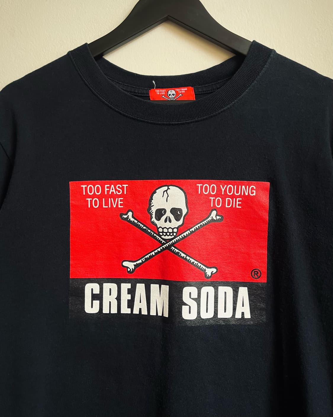 CREAM SODA Japan Bone Icon Print T-Shirt 상품이미지4
