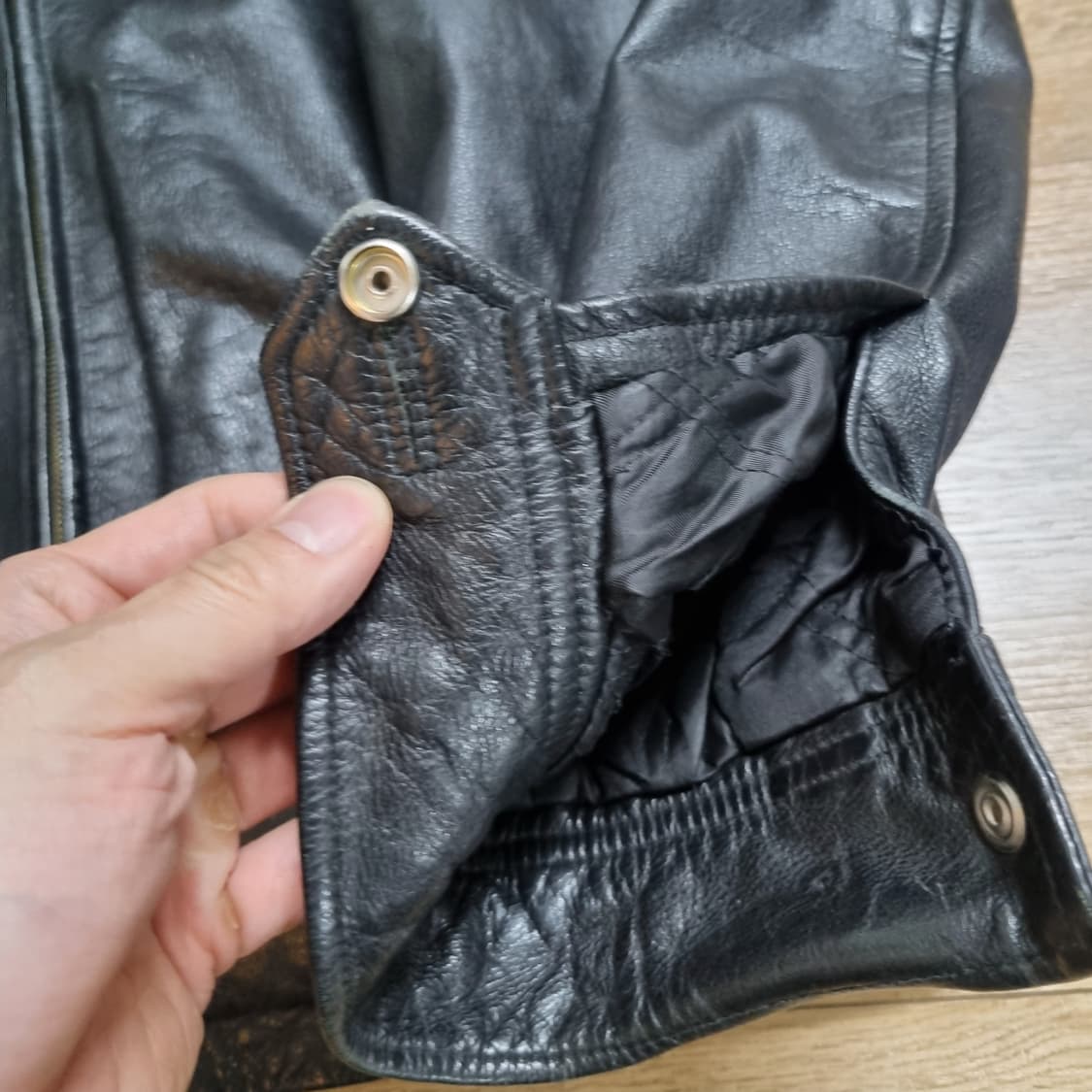 올드갭 레더자켓 L  상품이미지3