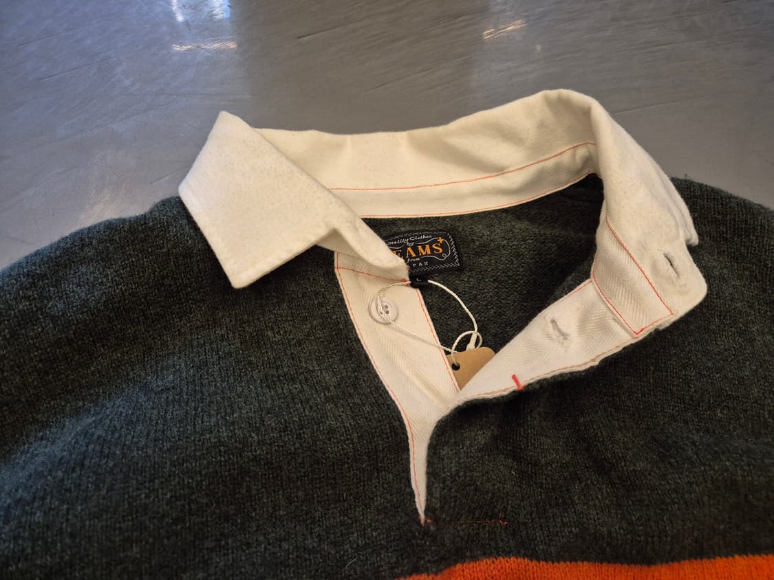 빔즈플러스 울 럭비 셔츠 상품이미지5