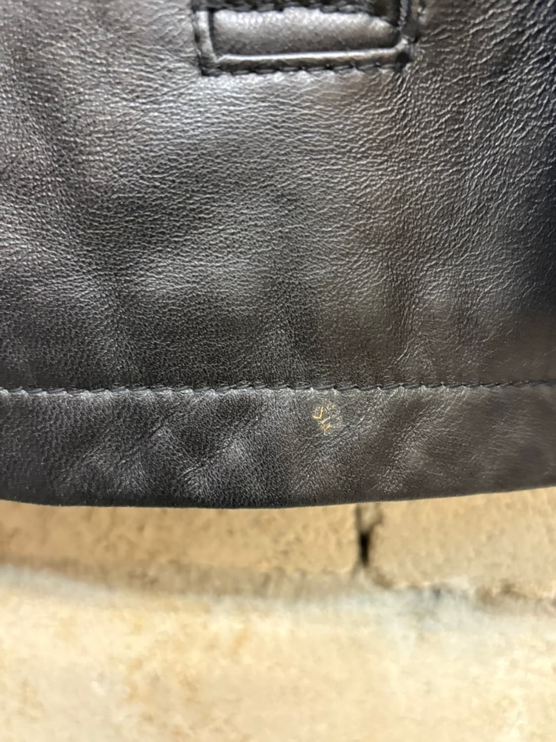 타미 힐피거 미니멀 레더 자켓 상품이미지6