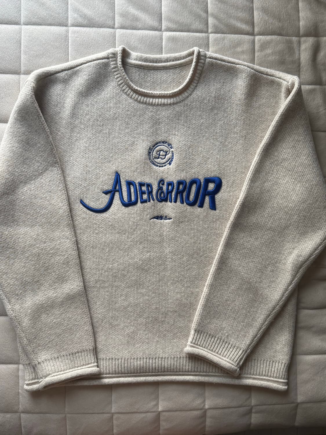 아더에러 베리프 로고 니트 A2 상품이미지3