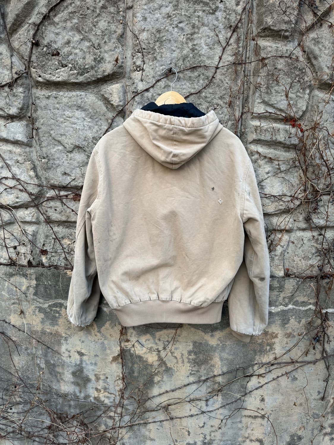 90s 칼하트 빈티지 jq295 하드페이딩 덕 액티브 워크 자켓 m 상품이미지2