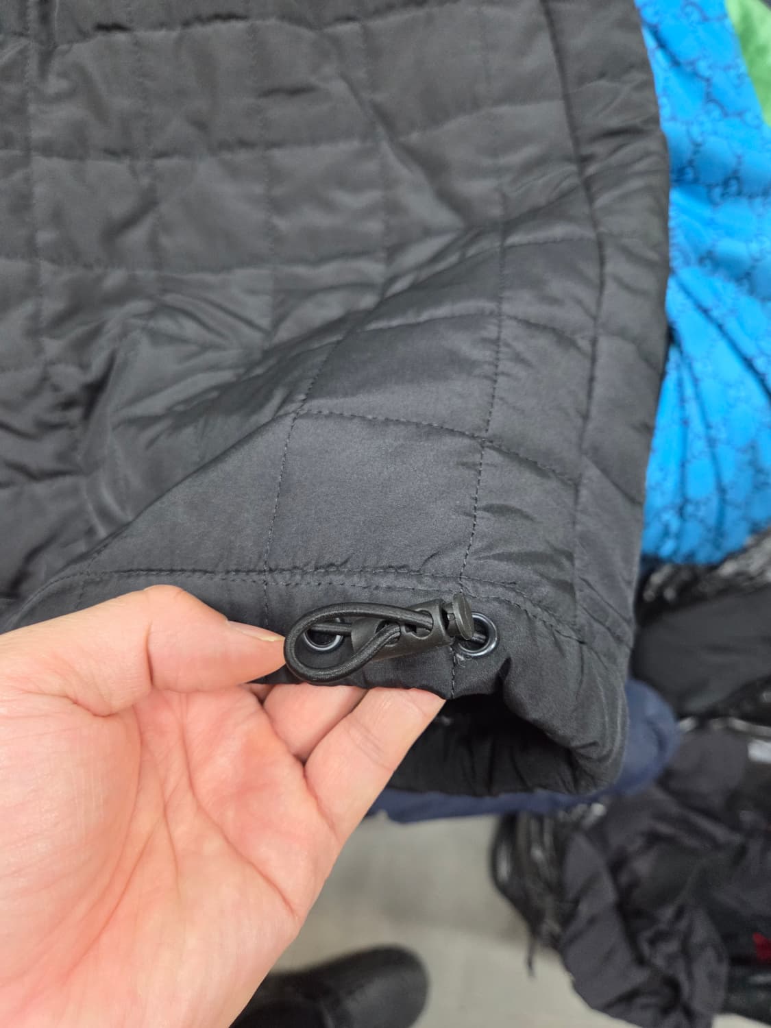 바이더알 퀄팅 골지 반바지 L xl 상품이미지5