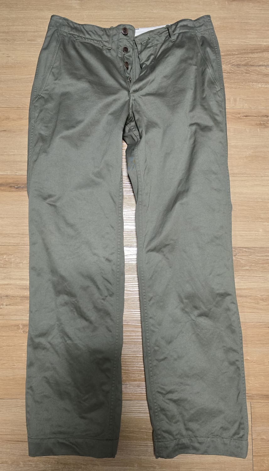 웨어하우스 1082 치노팬츠 카키 34 상품이미지2