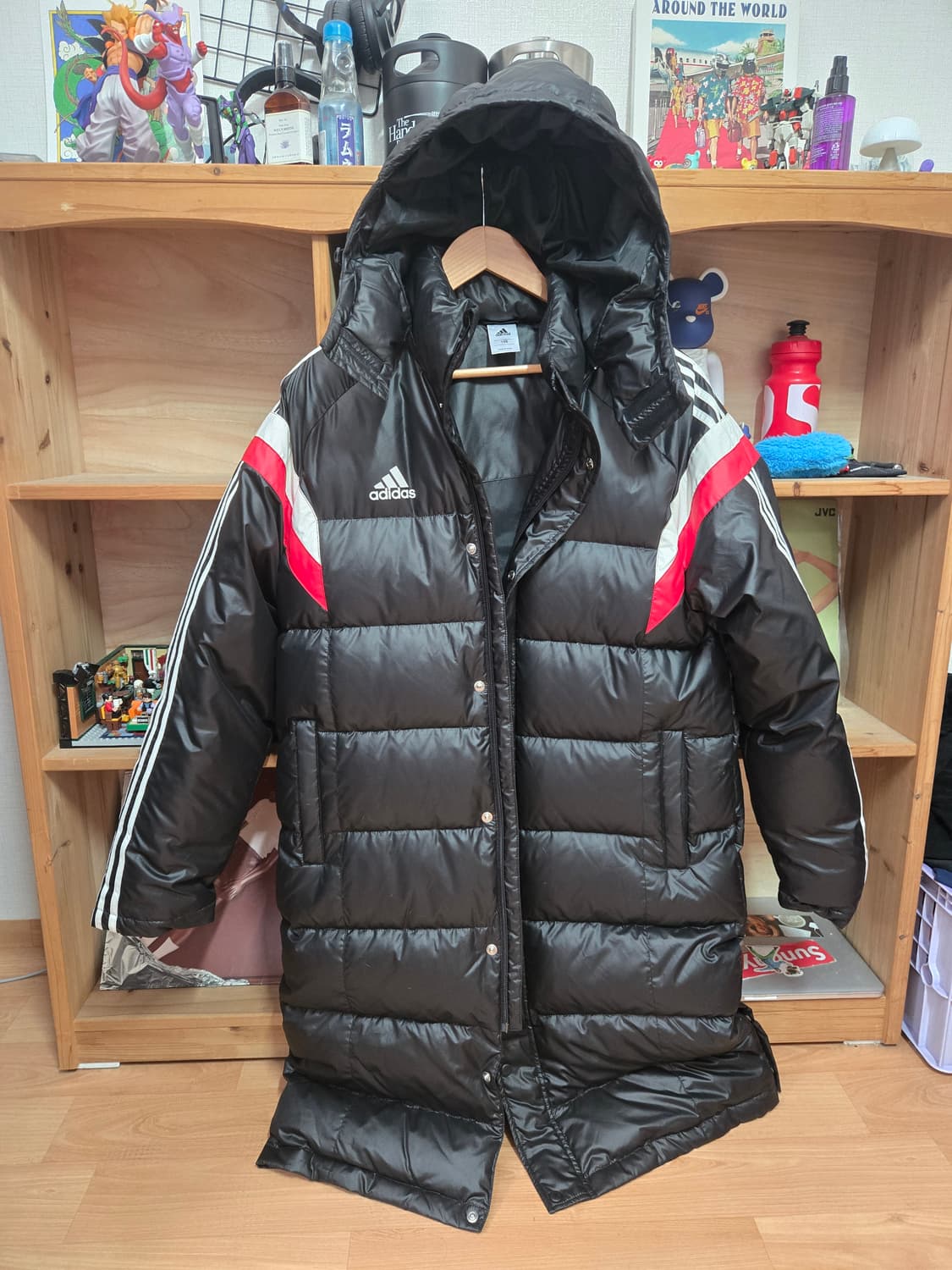 아디다스 풋볼벤치 롱패딩 105 상품이미지1