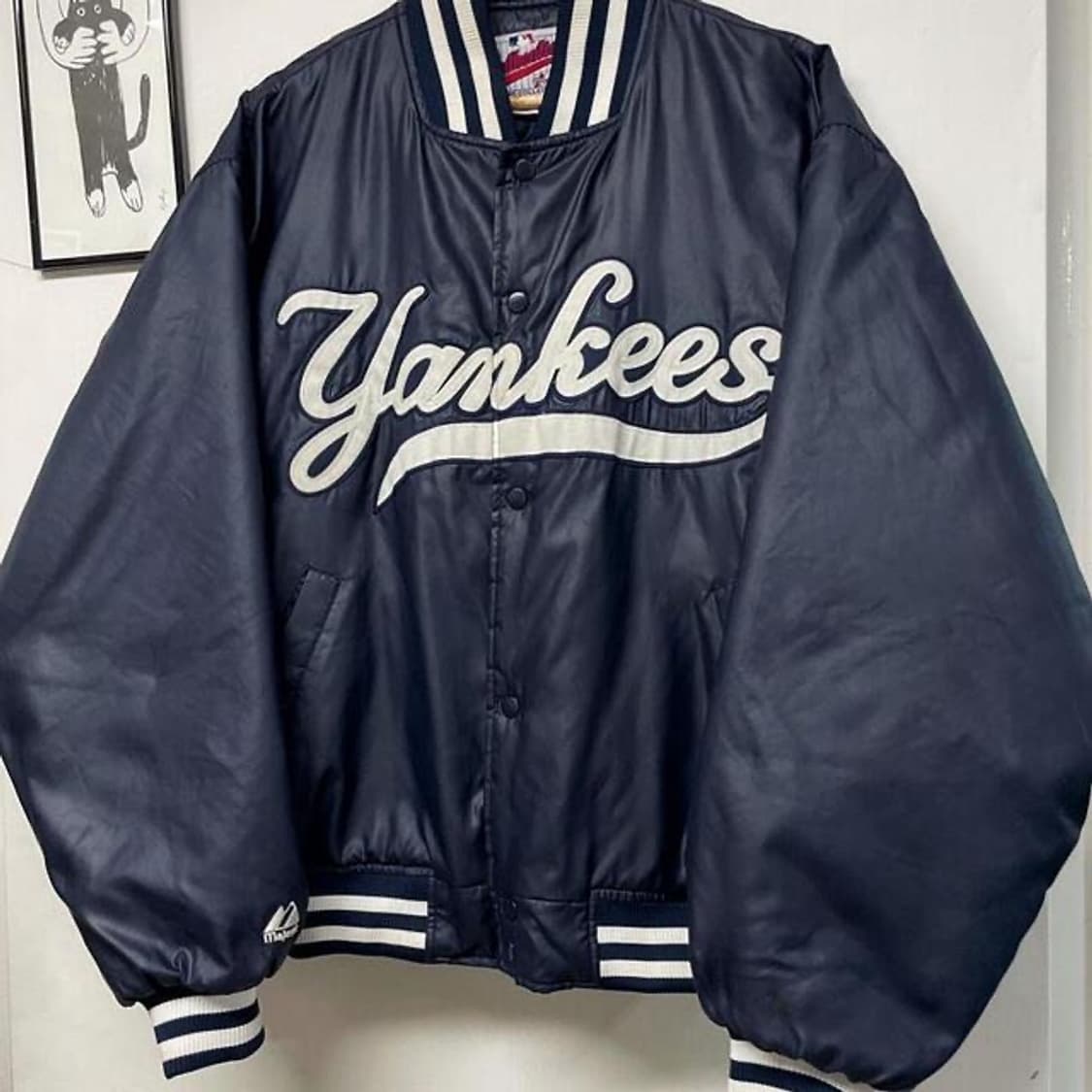 마제스틱 양키즈 다이아몬드 컬렉션 스타디움 자켓 (L) 상품이미지2