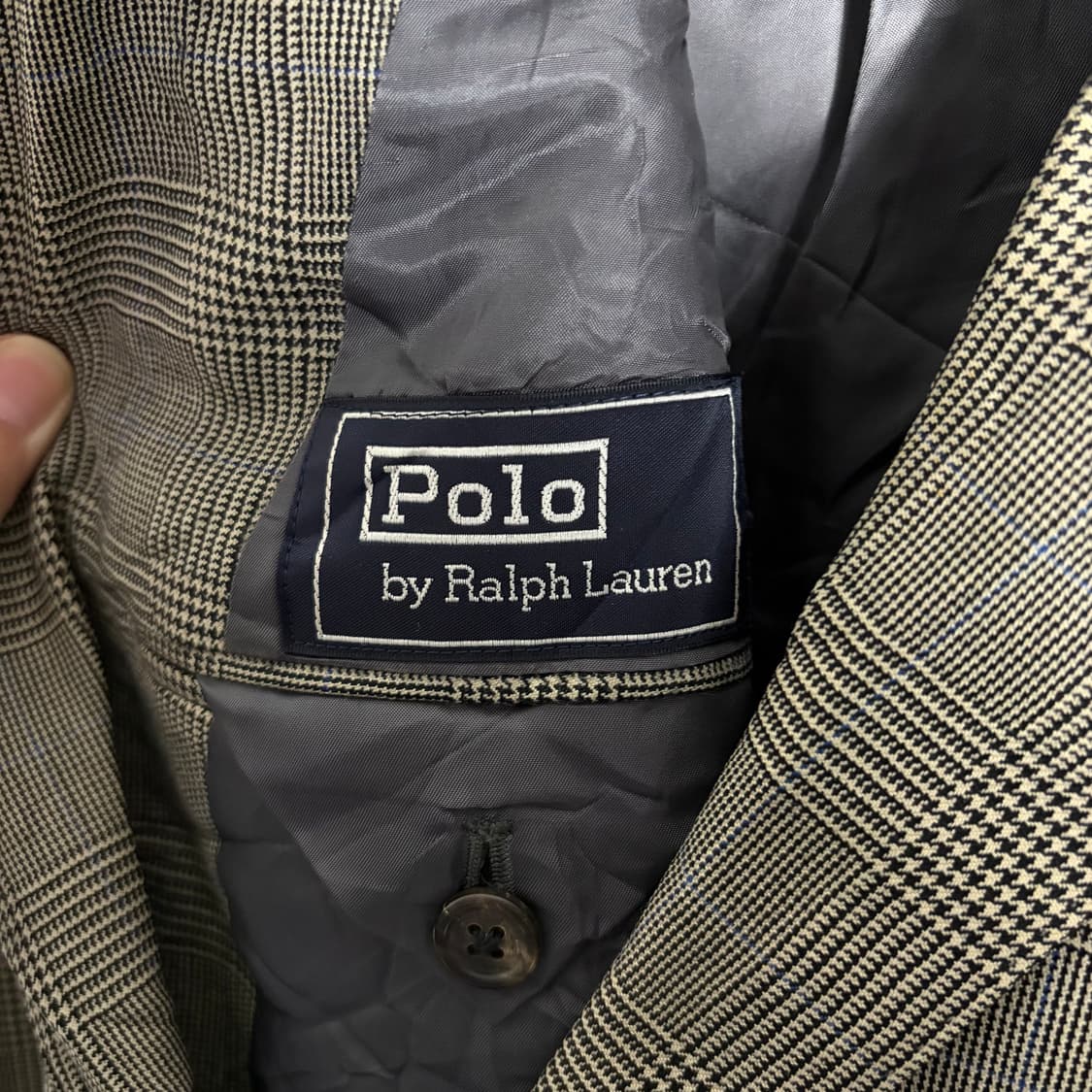 Polo 하운드투스 체크 패턴 블레이저(Free) 상품이미지5