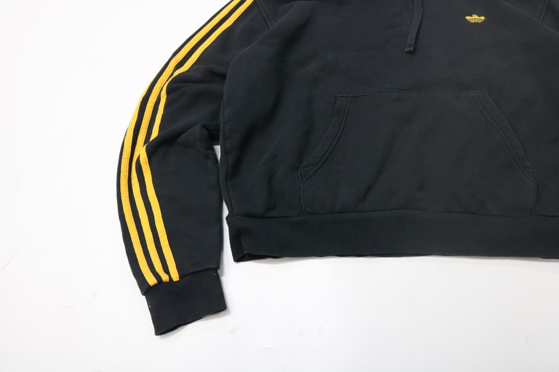 아디다스 마크 곤잘레스 콜라보 옐로우 3-스트라이프 후드티 (M) 상품이미지5