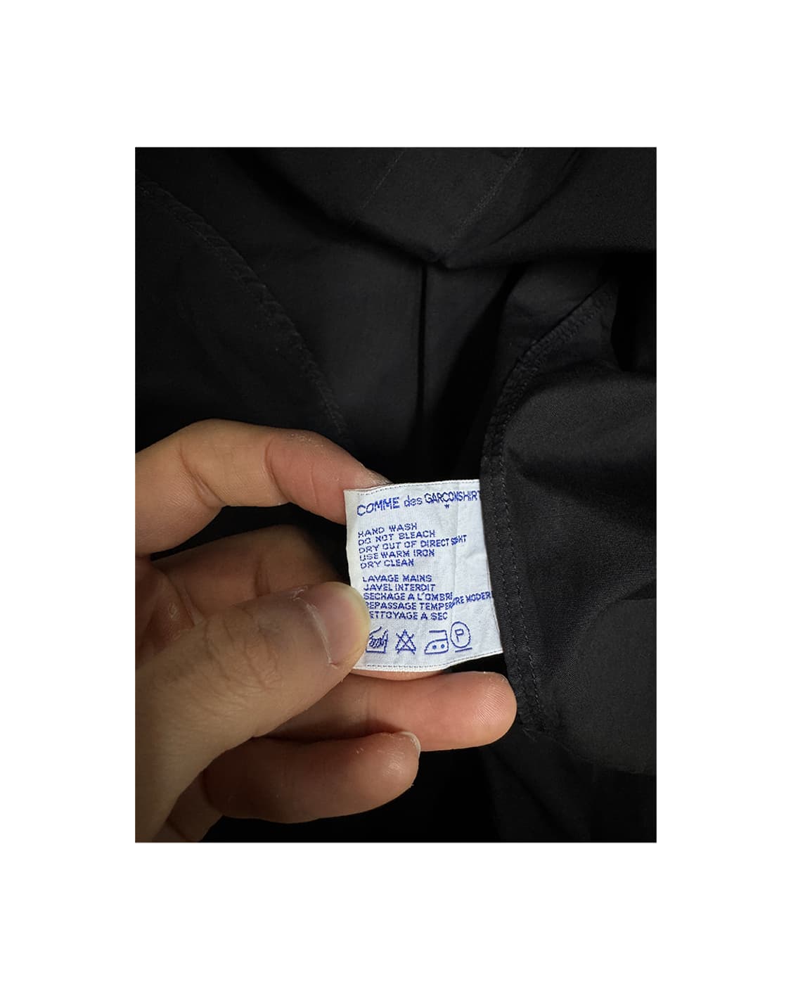 Comme des garcons check ruffle shirt L 상품이미지3