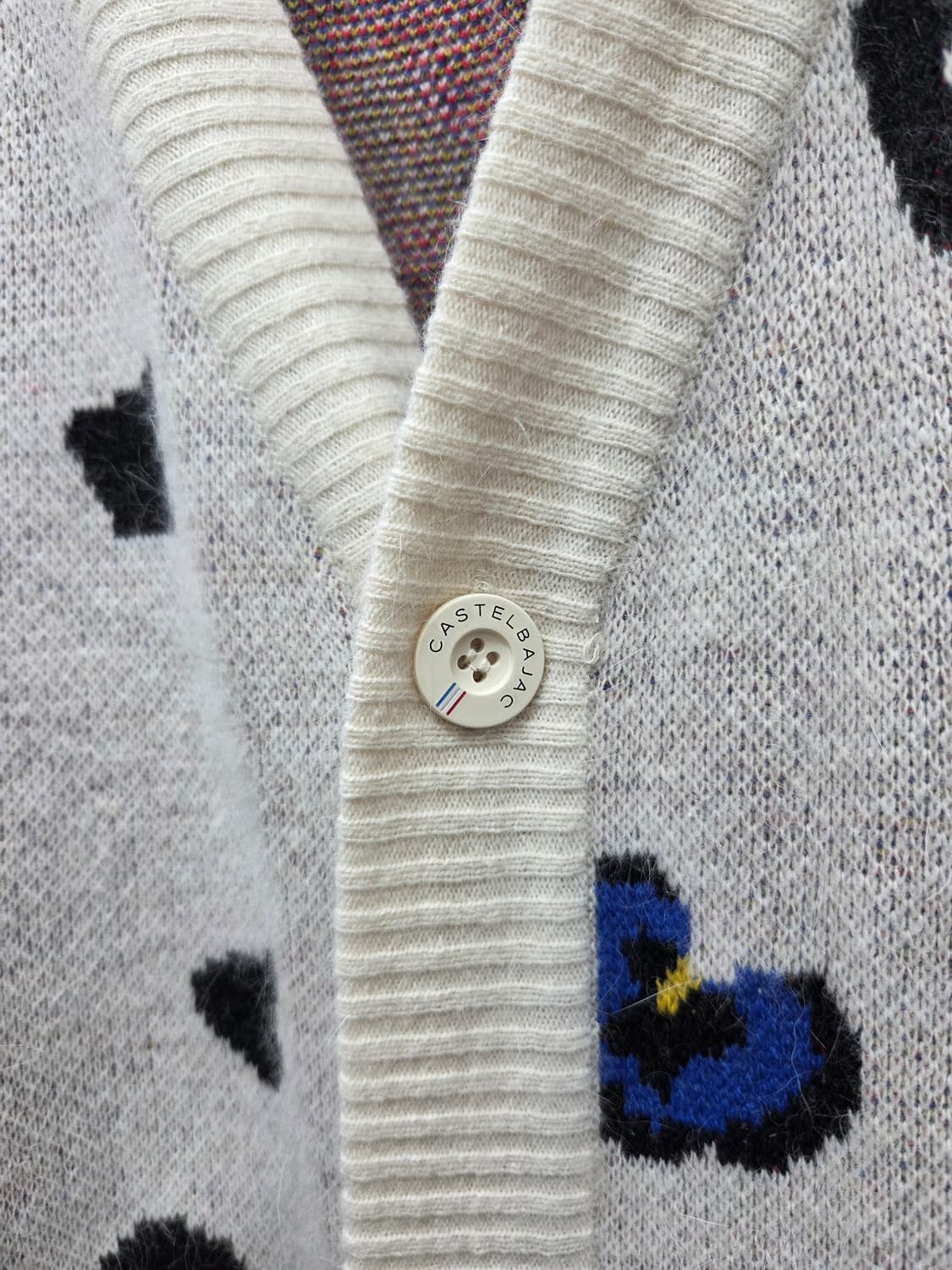 카스텔바작 레오파드 니트 가디건 상품이미지3