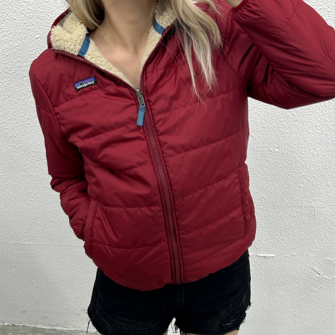 파타고니아 딥레드포켓 리버시블 레트로 패딩 상품이미지2