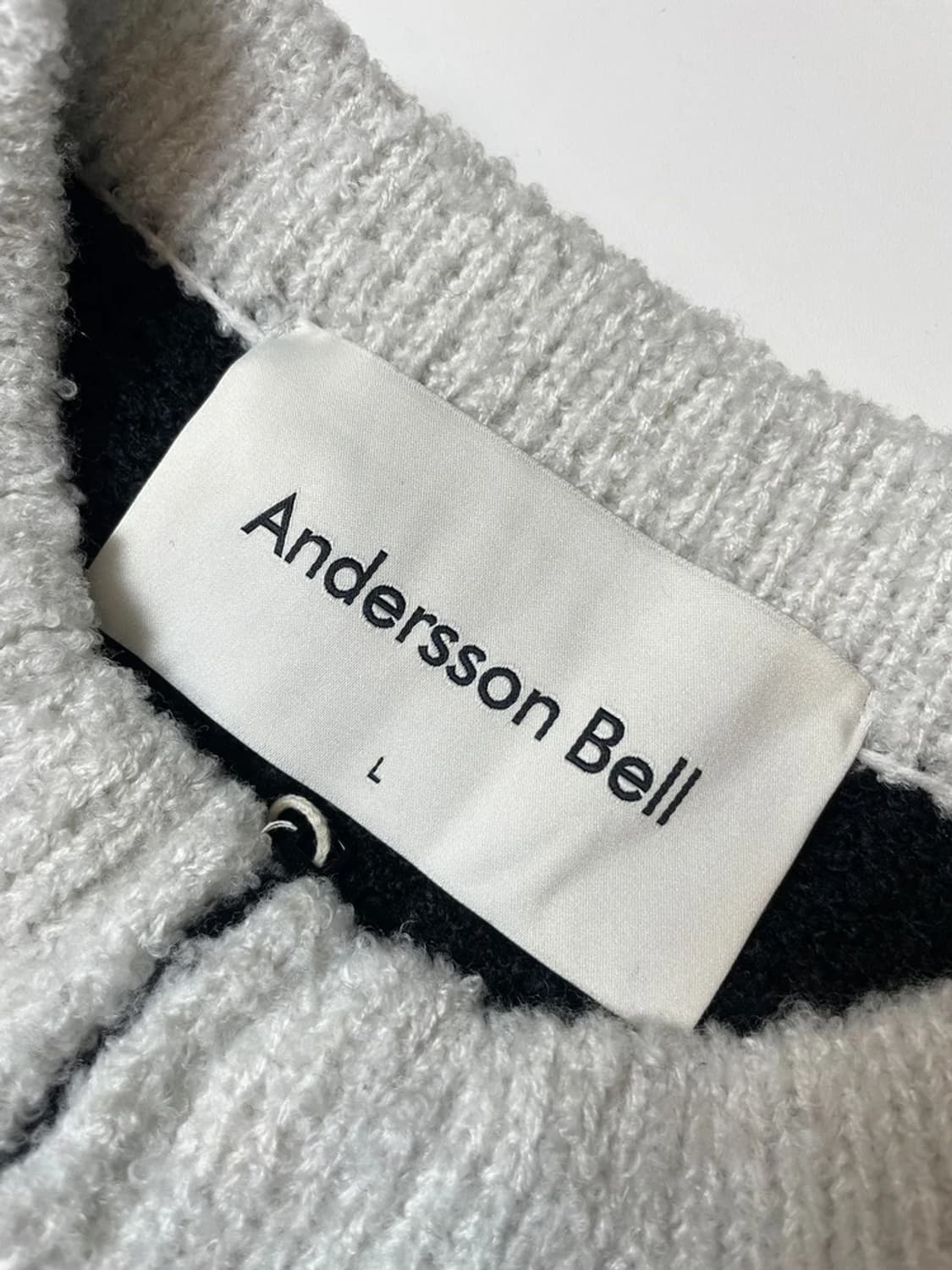 앤더슨벨 22SS B&W 니트 가디건 PN9455 상품이미지5