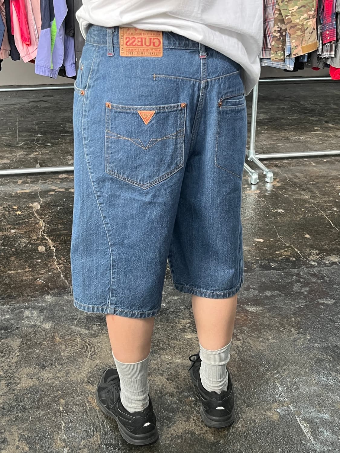 GUESS 데님 하프팬츠 상품이미지4