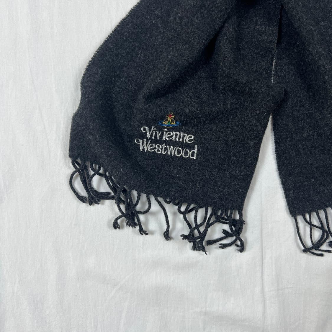 비비안웨스트우드 오브 로고 머플러 목도리 상품이미지2