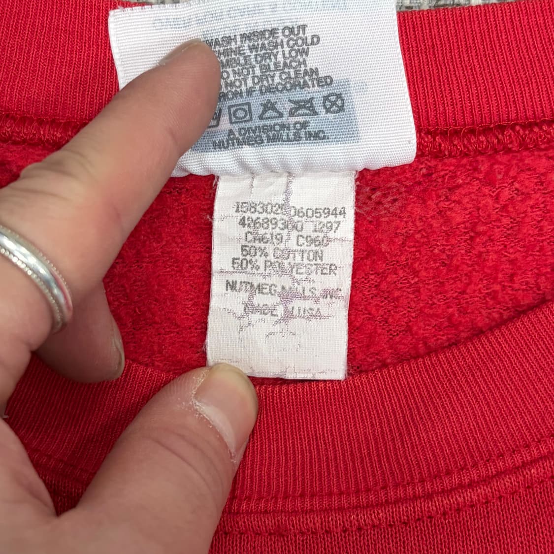 90s made in usa 테네시 타이탄스 NFL 스웻셔츠 v1203 상품이미지6