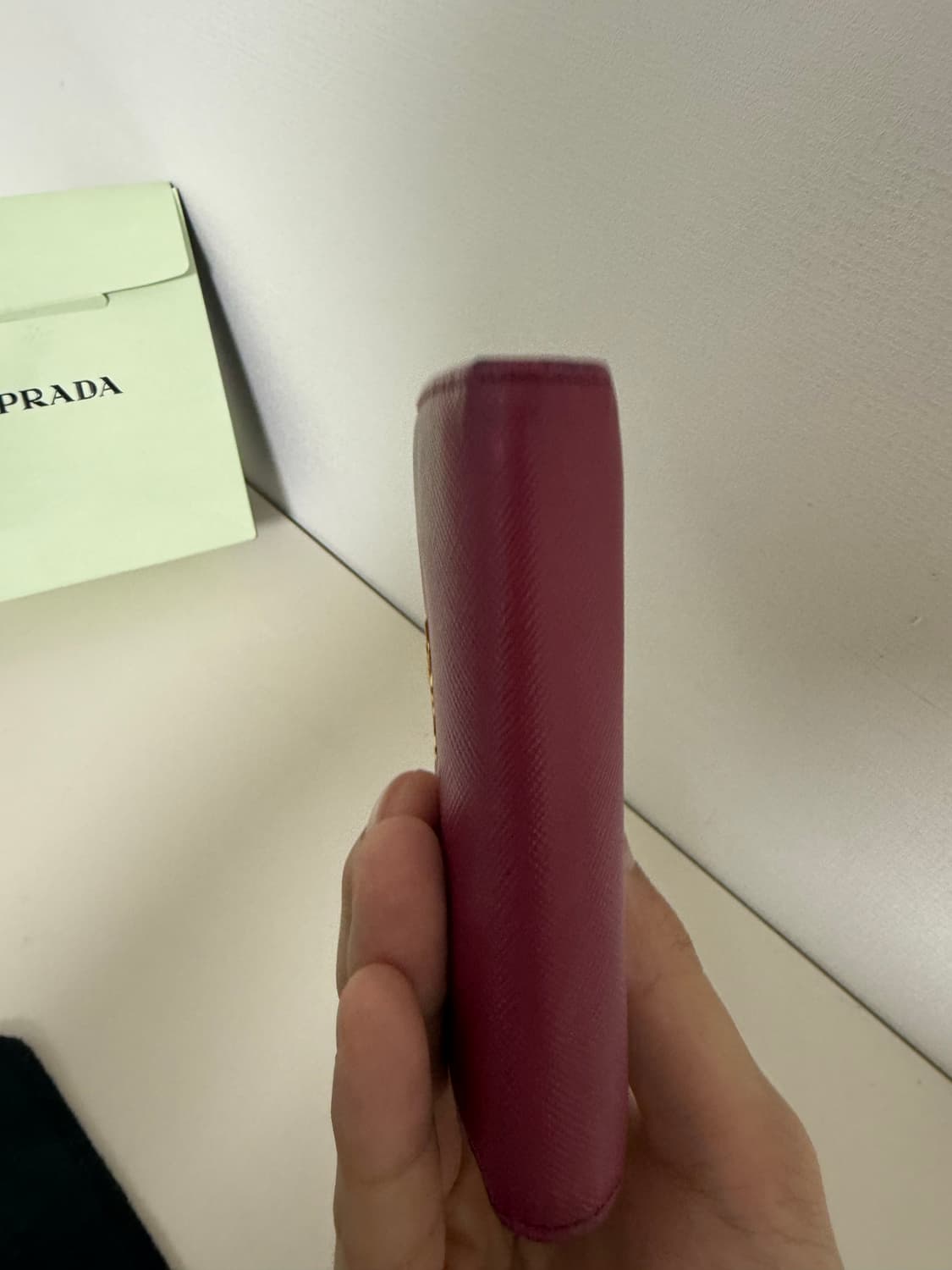 프라다 사파이어 정품 3단지갑 상품이미지10