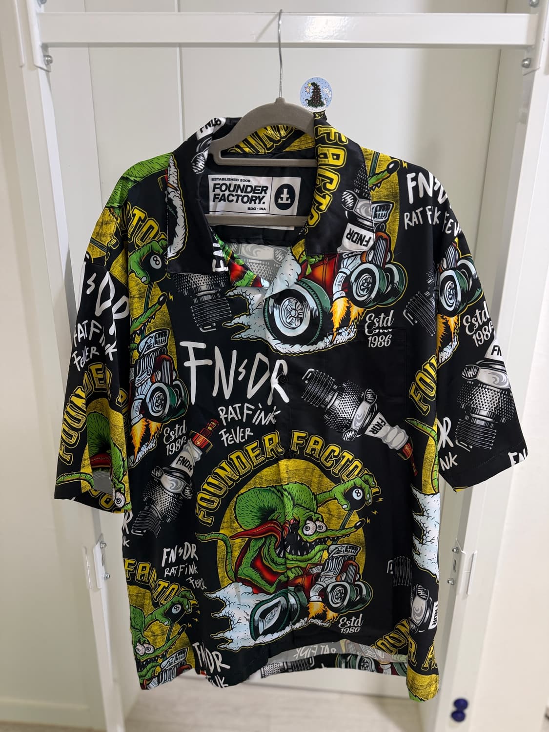 랫핑크 하와이안셔츠 상품이미지1