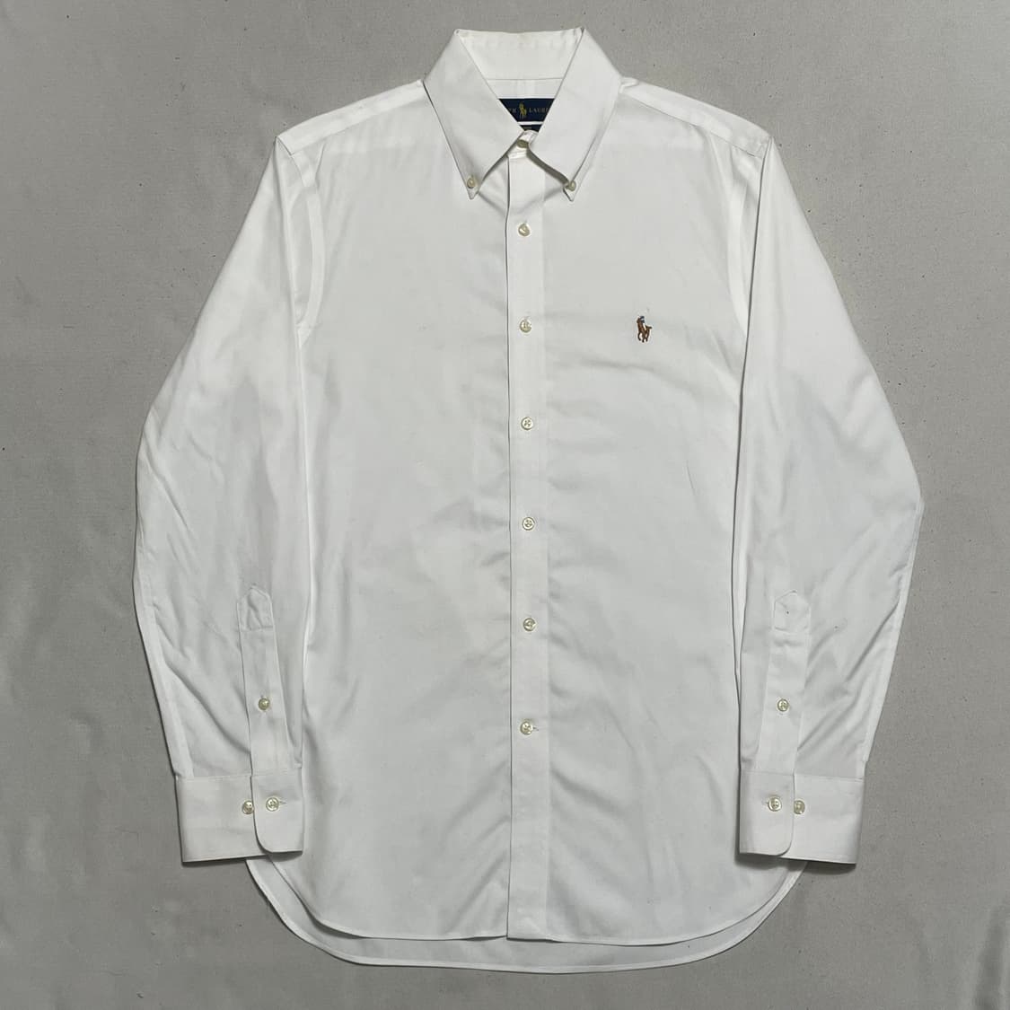 15 32/33 폴로랄프로렌 슬림핏 이지 케어 화이트 셔츠 상품이미지2