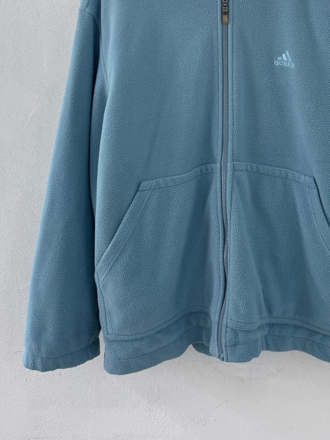 아디다스 올드스쿨 빅로고 후리스 자켓 상품이미지5