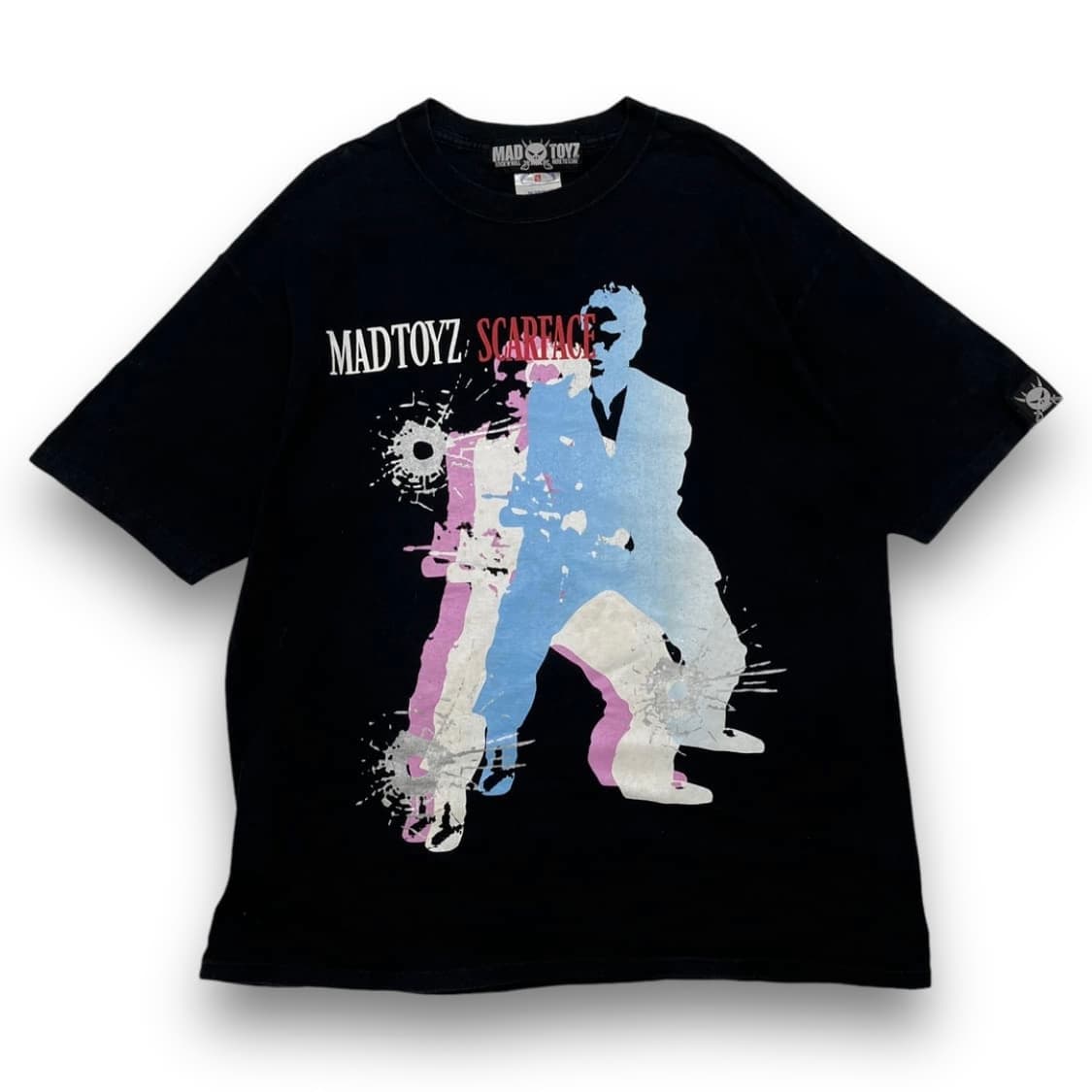 MAD TOYZ 90s 스카페이스 건 아카이브 티셔츠 상품이미지1