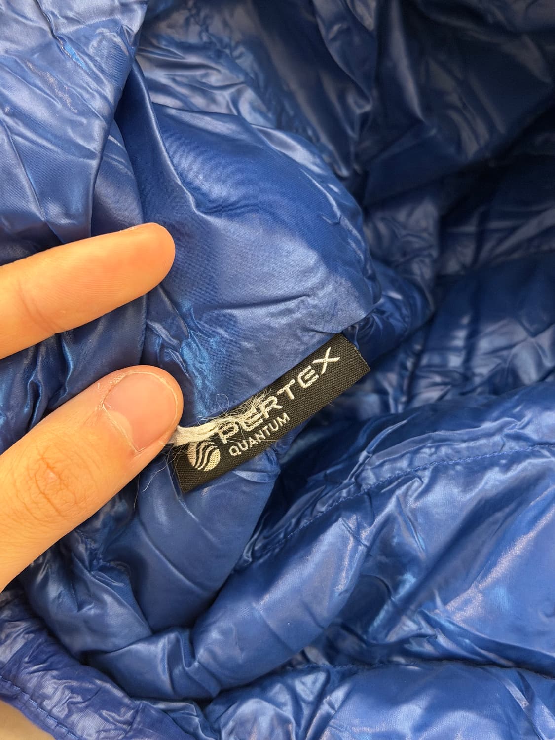 노스페이스 800필 퍼텍스 퀀텀 초 경량패딩 블루 상품이미지9