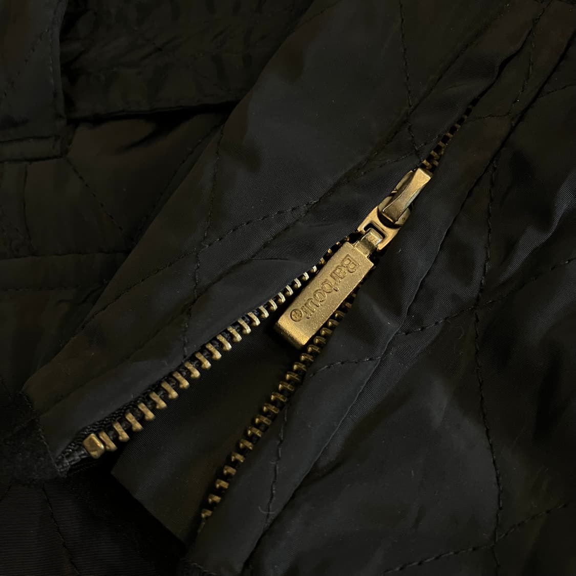 바버 인터네셔널 퀼티드 벨티드 자켓 UK16 (100) 상품이미지5