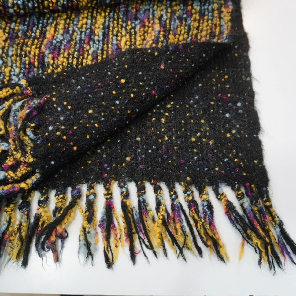 요지 야마모토 와이즈 멀티 울 머플러 상품이미지6