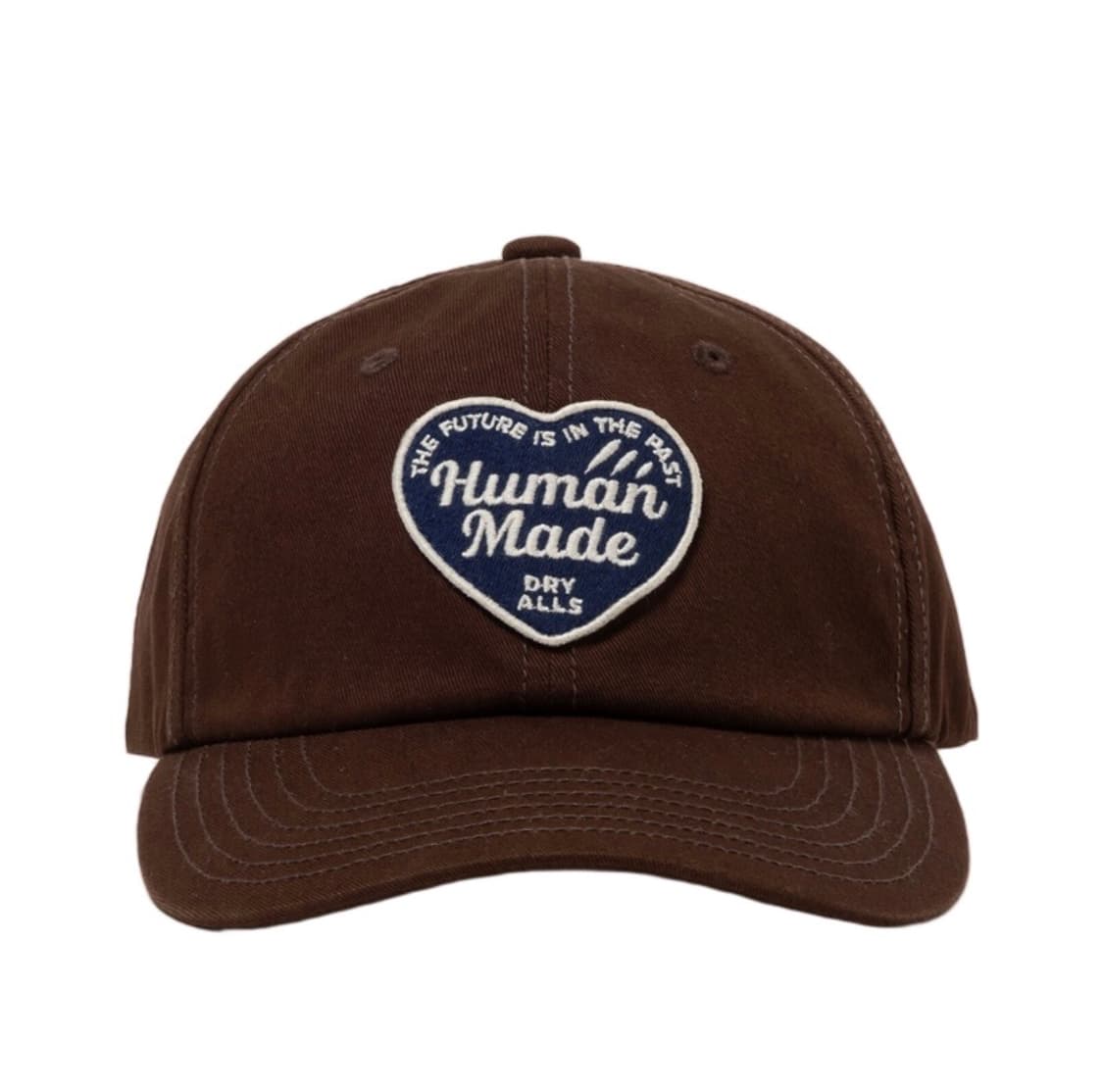 휴먼 메이드 6 패널 트윌 캡 브라운(새상품) 상품이미지1