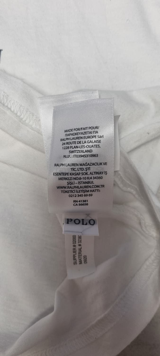 폴로 랄프로렌 폴로 베어 티셔츠 M(10-12) 상품이미지4