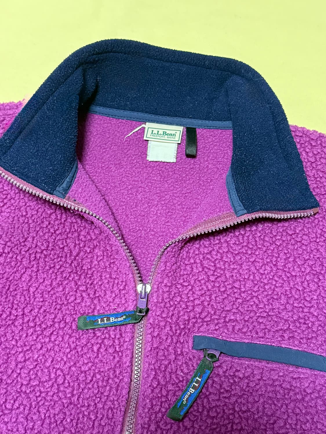 엘엘빈 딥파일 플리스 풀오버 80-90s 상품이미지3