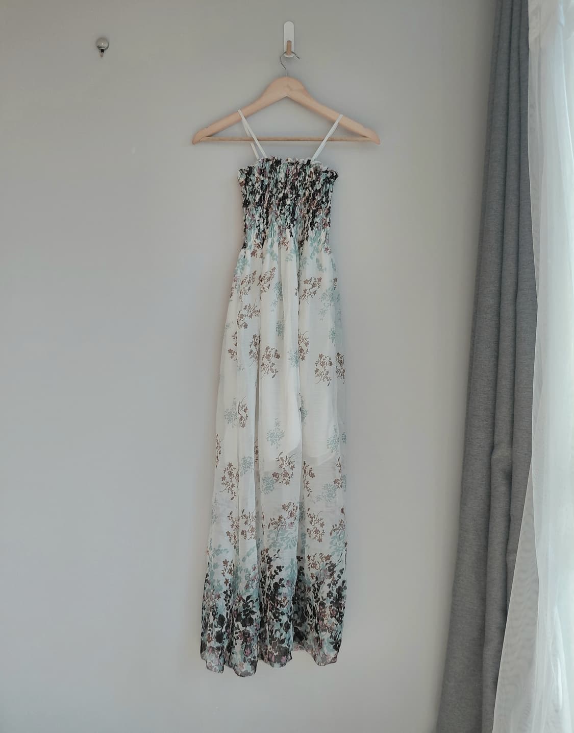 빈티지 플로럴 롱 원피스 상품이미지1