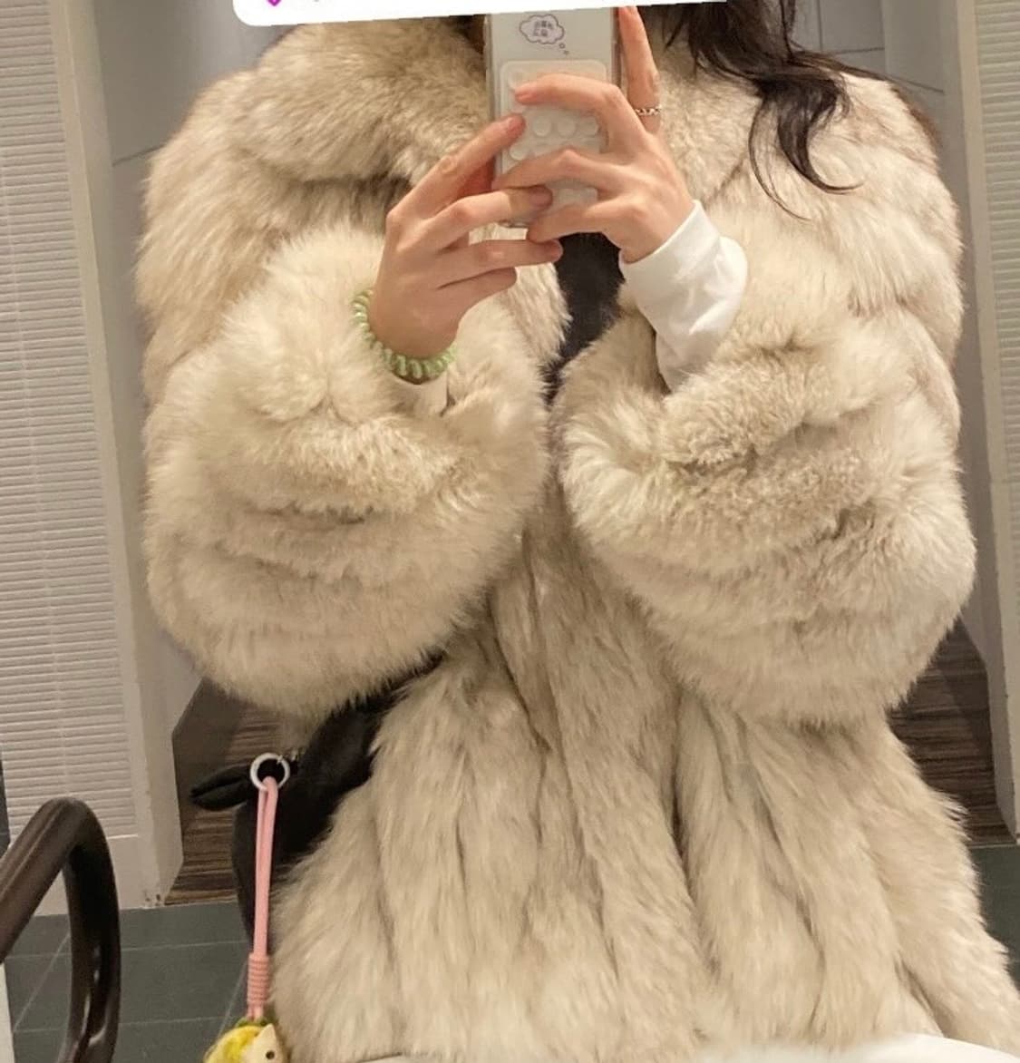 사가폭스 퍼자켓 (하루만 가격날려요) 상품이미지4