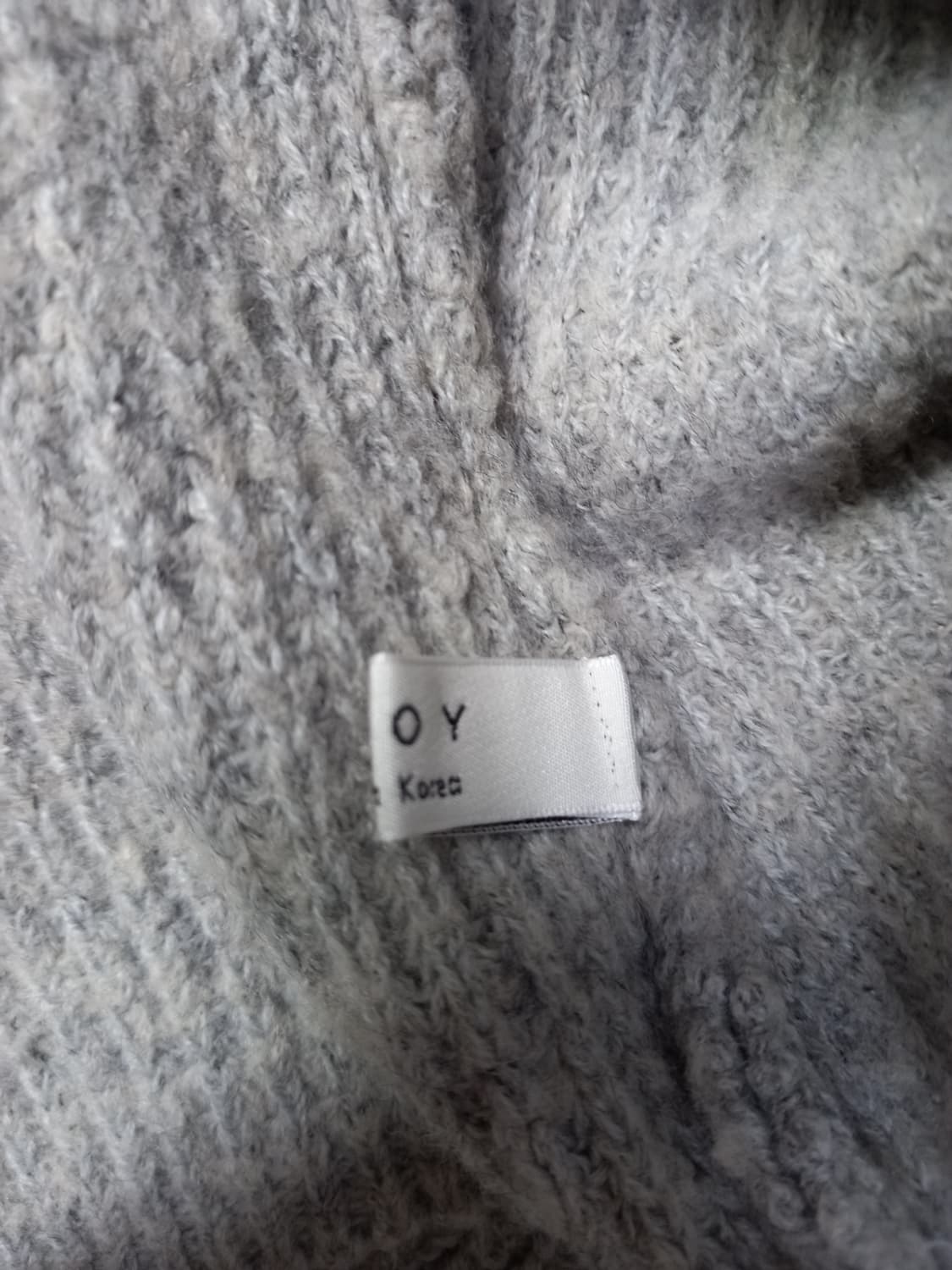 AHOY 아호이 춘추동 하이넥 루즈박시핏 베스트 F 33-66 상품이미지7