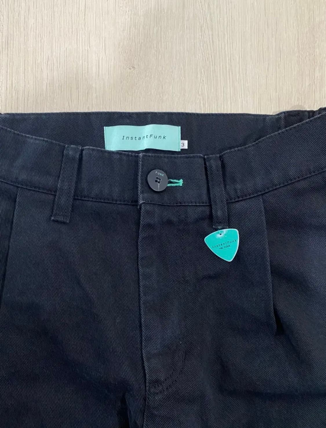 인스턴트펑크 새미 와이드 카고 조거 블랙 (32) 상품이미지3