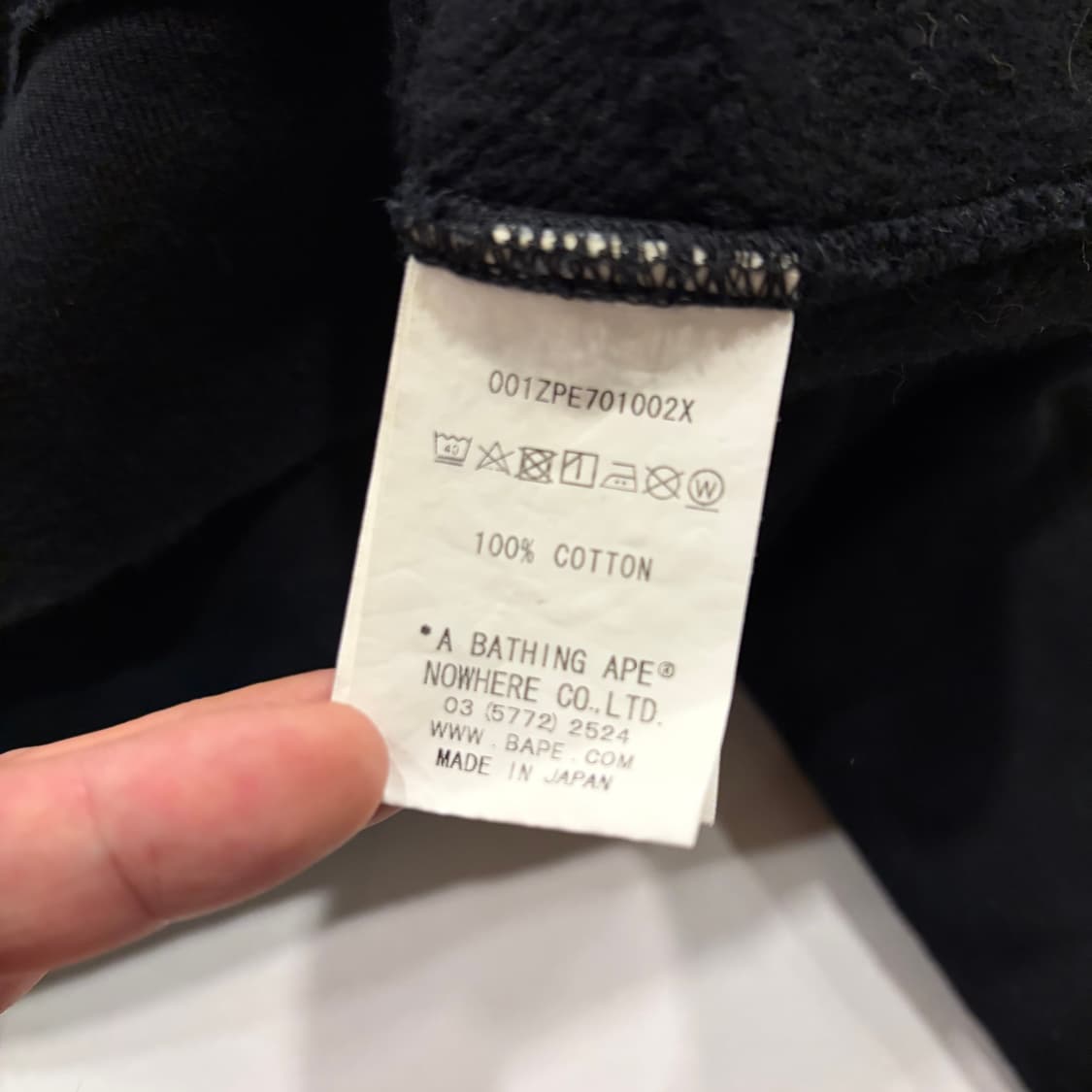 [L] 베이프 더블후드 블랙 샤크 후드집업 B318 상품이미지8