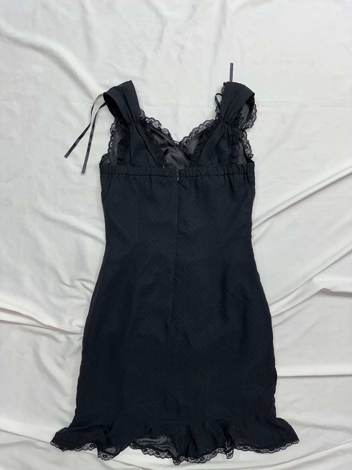 도트 레이스 원피스 상품이미지2