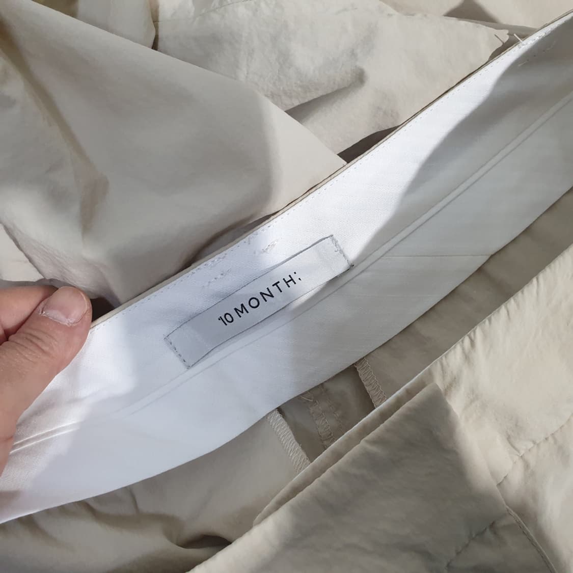 텐먼스 10month 와이드 팬츠 S 상품이미지5