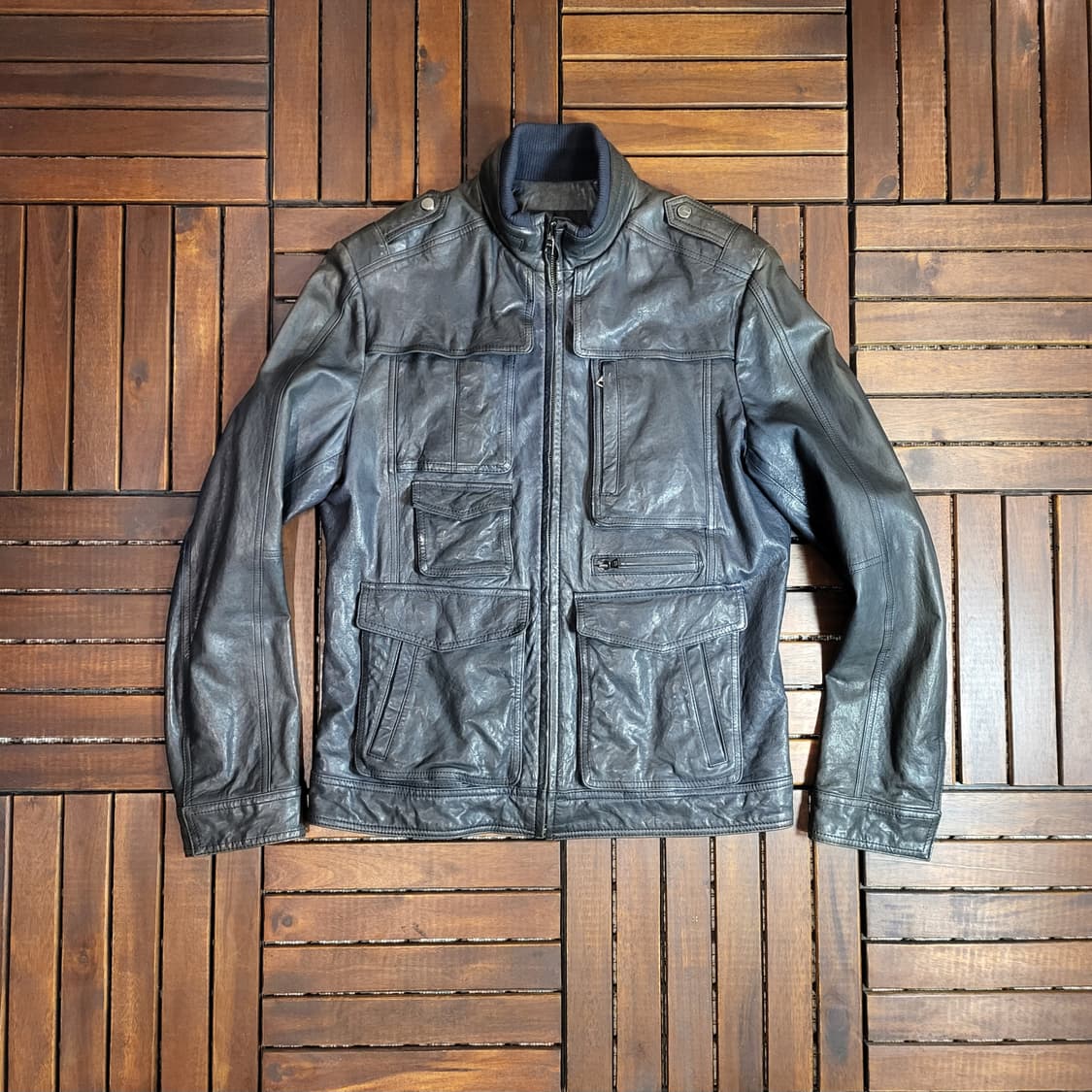 L'UOMO 레더 자켓 (100) 상품이미지1