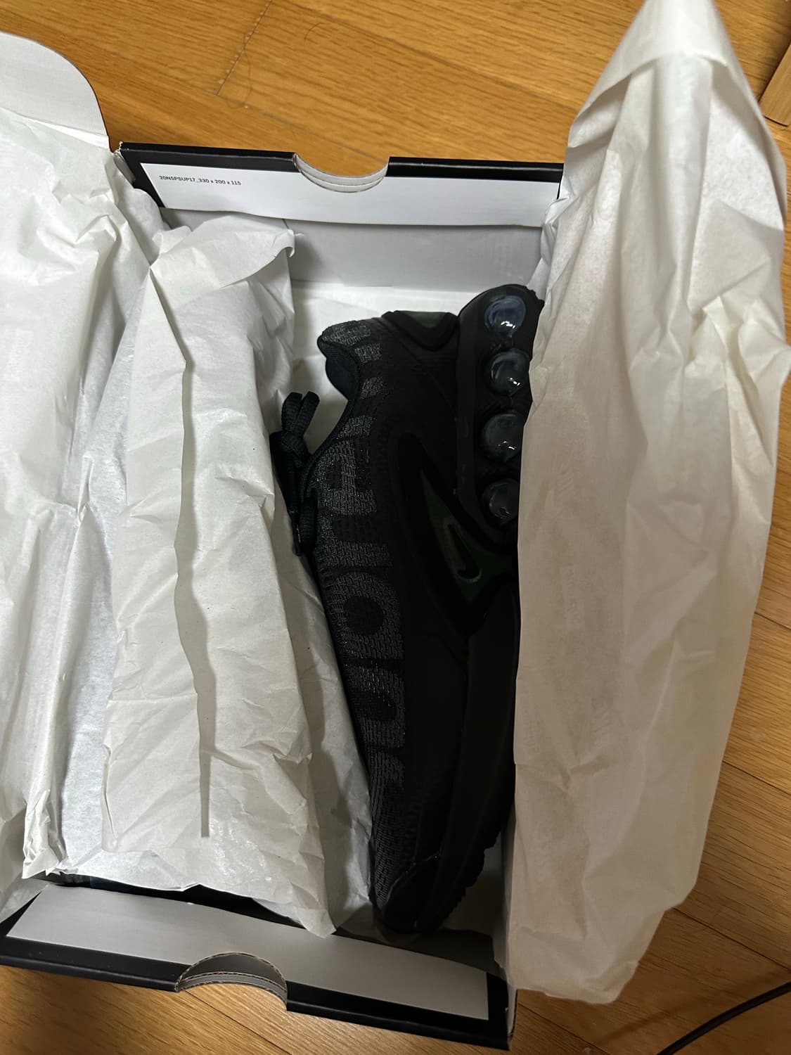 슈프림 나이키 dn sp 블랙 265mm 새상품 상품이미지2