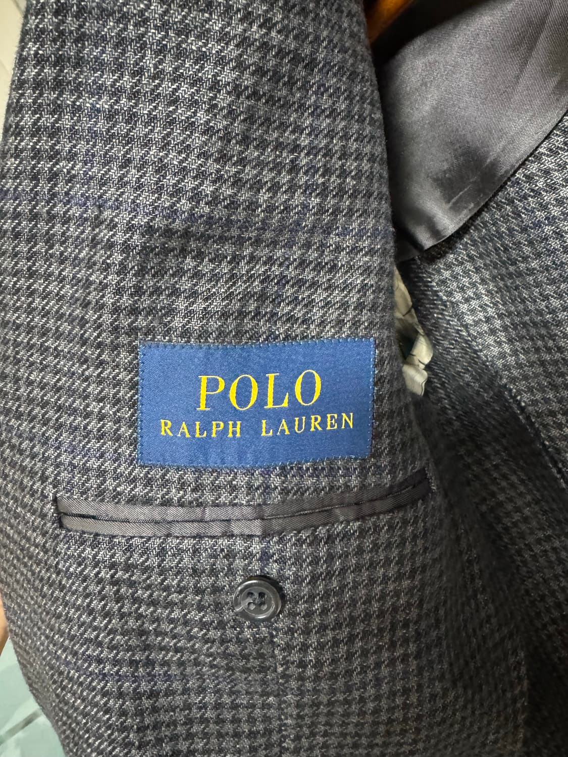 폴로 랄프로렌 스포츠자켓 네이비 38R 상품이미지3