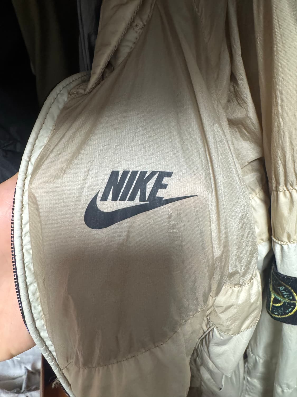 스톤아일랜드 나이키 멤브라나 베이지 S(100) 상품이미지3