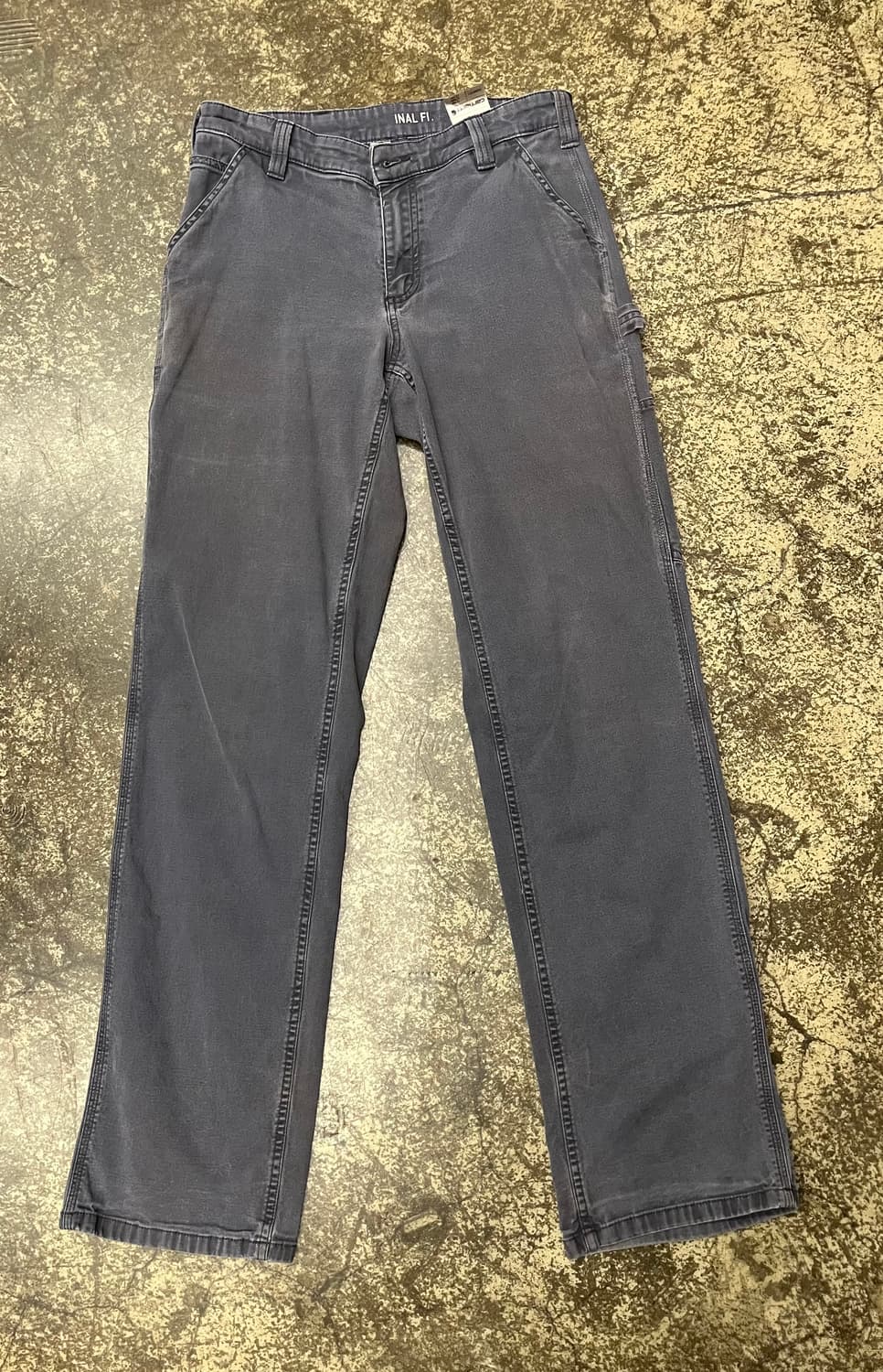 칼하트 카펜터 팬츠 차콜 그레이 상품이미지5