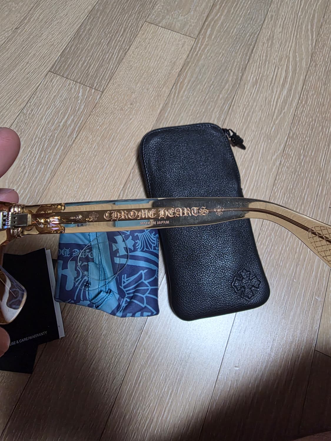 크롬하츠 컨볼루티드 멜로우 옐로우 크리스탈 상품이미지3