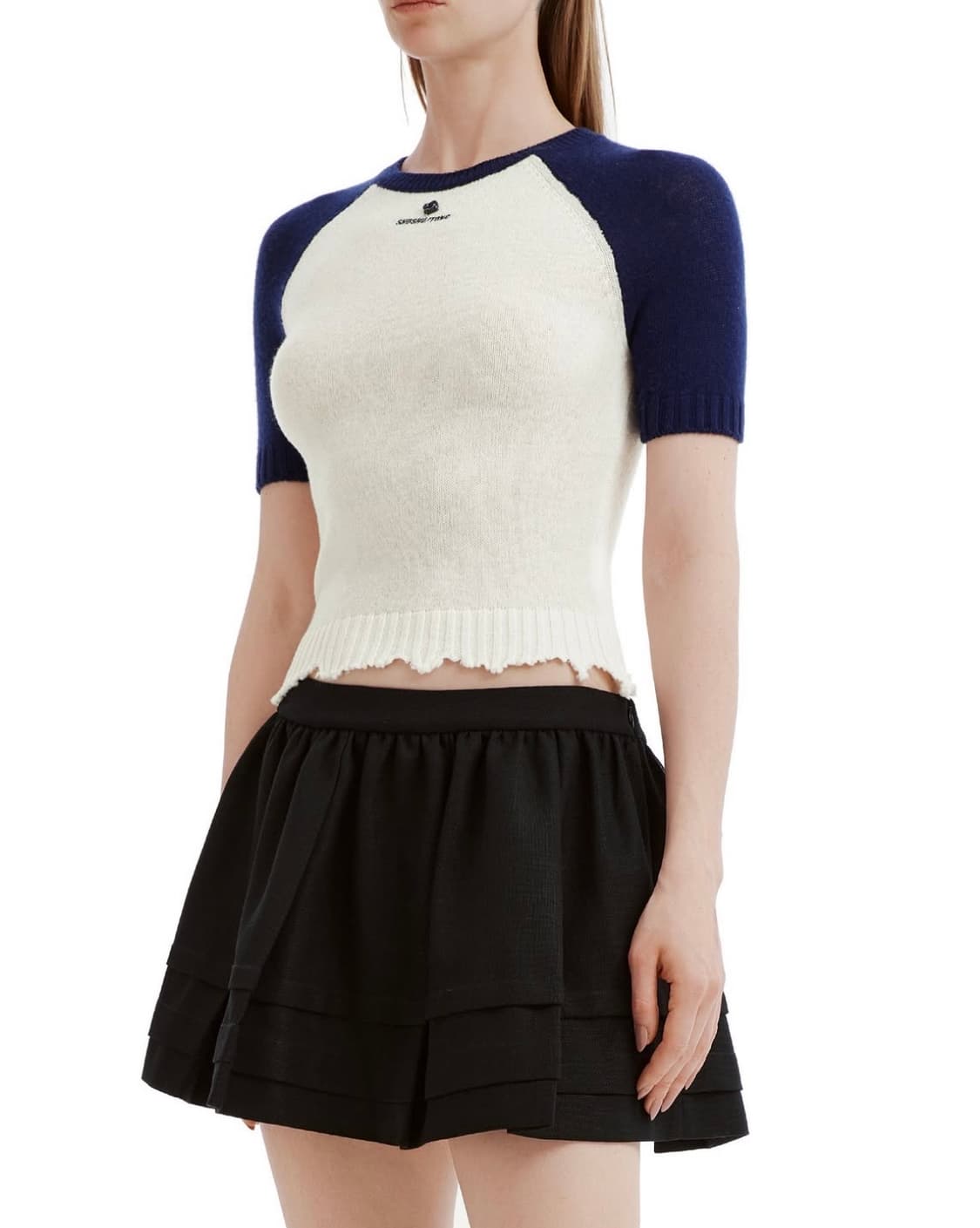 [8,10,12]슈슈통 26ss 나그랑 울 니트/네이비 상품이미지3