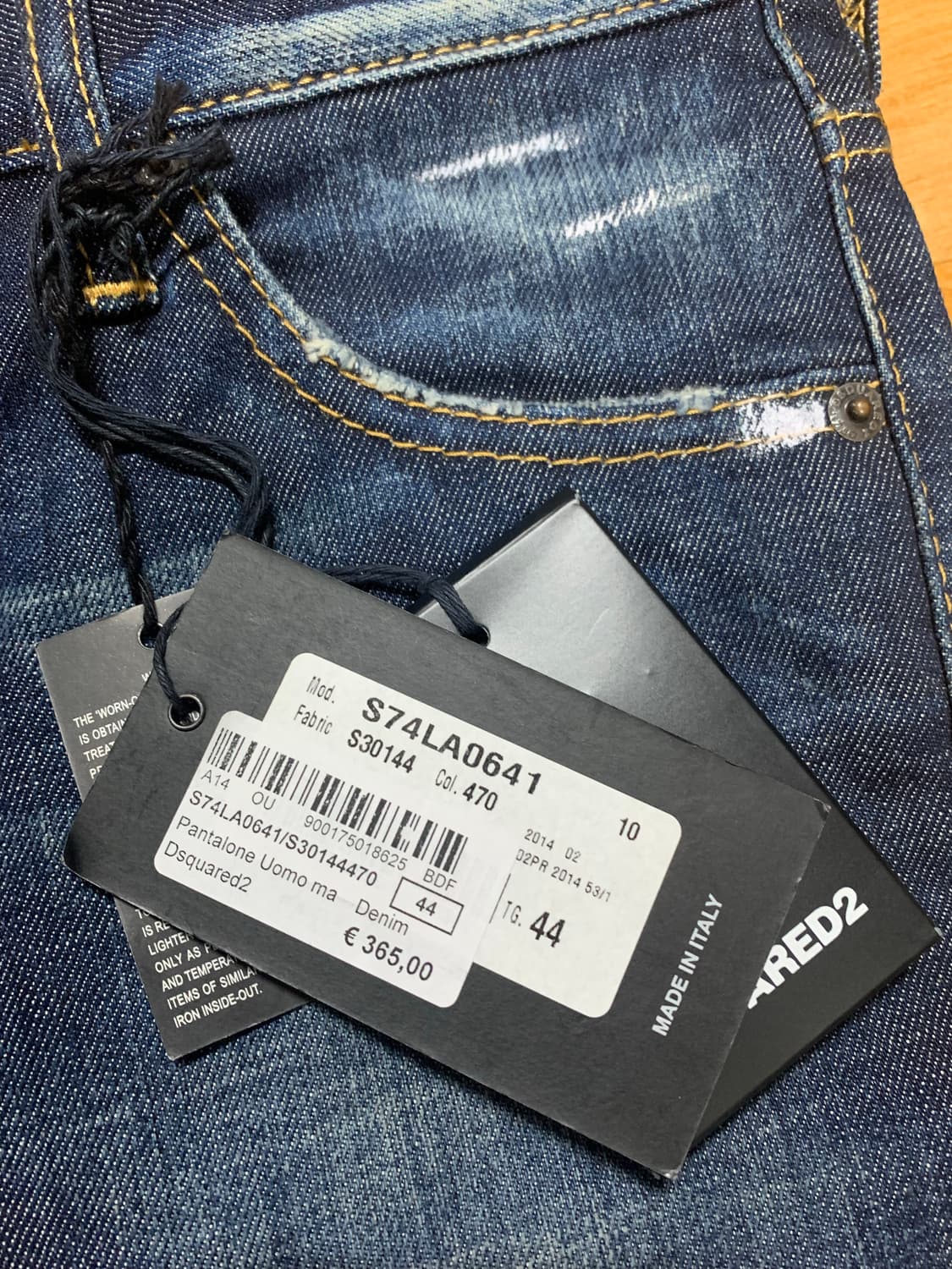 디스퀘어드 14/FW 루키 11  슬림 핏 데님(44 사이즈) 상품이미지6